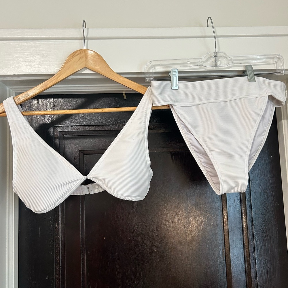 Billabong White Bikini Set